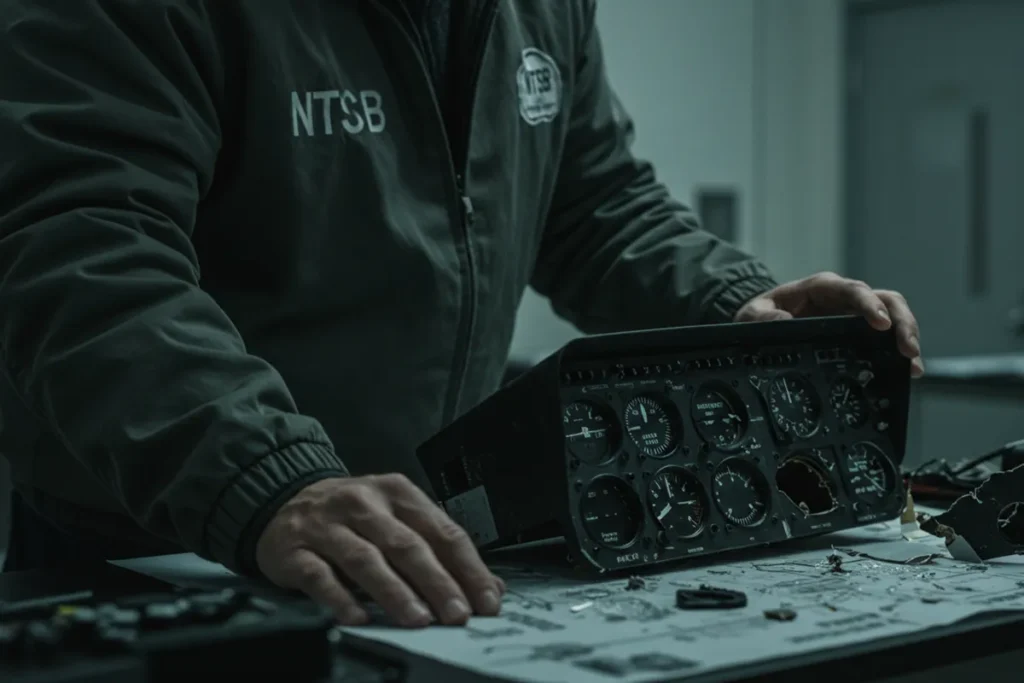 Os Fatos e as Causas do Acidente Aéreo.