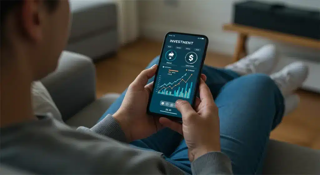 Analisando suas finanças com Celular.