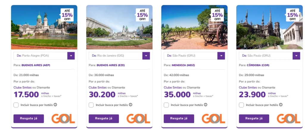 Voos para Argentina em Promoção