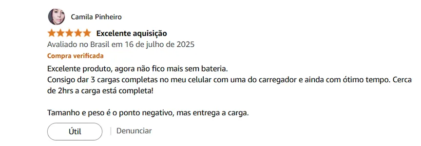 Os 3 Melhores Power Banks Baseus para Viagens 5 Comparação dos 3 melhores power banks Baseus para viagens: Integrado 10k, Bipow 20k e Bipow 30k, com ícones de capacidade e portas USB-C.