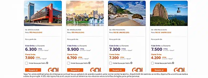 Passagens Aéreas Smiles