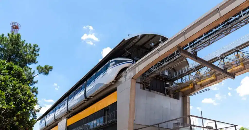 Linha 17-Ouro no Aeroporto de Congonhas